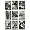 Image 4 : Trading Cards - Lost in Space (Topps, 1966) &amp; Target: Moon ( Topps, 1958)....