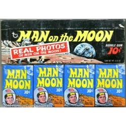 Man on the Moon Bubble Gum Cards Full Box (Topps, 1969)....