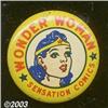 Image 1 : Wonder Woman Giveaway Pinback (DC, 1942). As with the Flash pinback and <B>All Flash Comics, this...