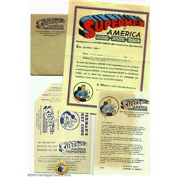 Supermen of America Membership Kit (DC, 1950) Condition: GD/VG. This Supermen of America membersh...