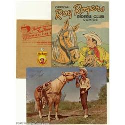 Official Roy Rogers Riders Club Comics (Dell, 1952) Condition: VG....