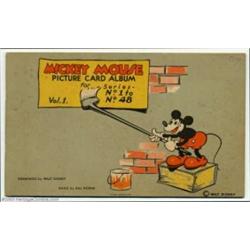 Mickey Mouse Picture Card Album V1 (Walt Disney Productions, 1935) Condition: VF+. The 1935 Micke...