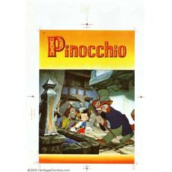 Printer's Proof for Pinocchio (Disney, 1940)....