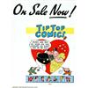 Image 1 : Promotional Store Window Card for Tip Top Comics #23 (United Features, undated)....