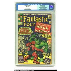 Fantastic Four #25 Stan Lee File Copy (Marvel, 1964) CGC VG+ 4.5 Cream to off-white pages....