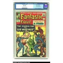 Fantastic Four #27 Stan Lee File Copy (Marvel, 1964) CGC FN+ 6.5 Cream to off-white pages....