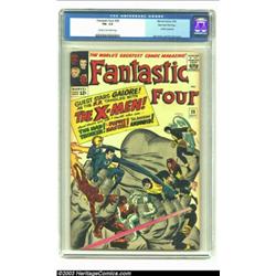 Fantastic Four #28 Stan Lee File Copy (Marvel, 1964) CGC FN- 5.5 Cream to off-white pages....