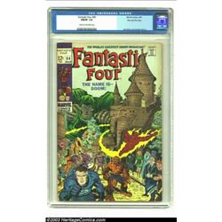 Fantastic Four #84 Stan Lee File Copy (Marvel, 1969) CGC FN/VF 7.0 Cream to off-white pages....