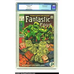 Fantastic Four #85 Stan Lee File Copy (Marvel, 1969) CGC VF 8.0 Cream to off-white pages....
