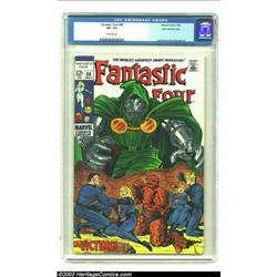 Fantastic Four #86 Stan Lee File Copy (Marvel, 1969) CGC VF- 7.5 Off-white pages....