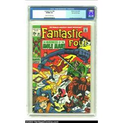 Fantastic Four #89 Stan Lee File Copy (Marvel, 1969) CGC VF/NM 9.0 Cream to off-white pages....