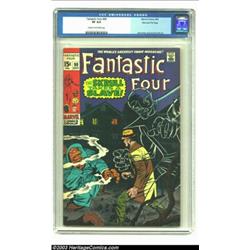 Fantastic Four #90 Stan Lee File Copy (Marvel, 1969) CGC VF 8.0 Cream to off-white pages....