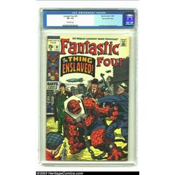 Fantastic Four #91 Stan Lee File Copy (Marvel, 1969) CGC VF- 7.5 Off-white pages....