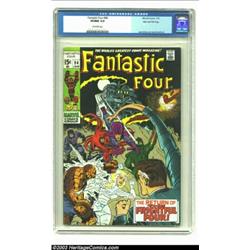 Fantastic Four #94 Stan Lee File Copy (Marvel, 1970) CGC VF/NM 9.0 Off-white pages....