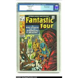 Fantastic Four #96 Stan Lee File Copy (Marvel, 1970) CGC VF+ 8.5 Off-white pages....