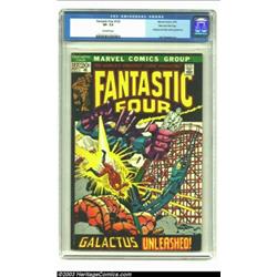 Fantastic Four #122 Stan Lee File Copy (Marvel, 1972) CGC VF- 7.5 Off-white pages....
