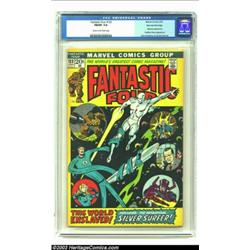 Fantastic Four #123 Stan Lee File Copy (Marvel, 1972) CGC FN/VF 7.0 Cream to off-white pages....
