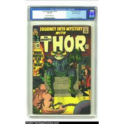 Journey into Mystery #122 Stan Lee File Copy (Marvel, 1965) CGC VG 4.0 Cream to off-white pages....