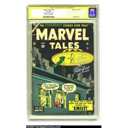 Marvel Tales #128 Stan Lee Signature Series (Marvel, 1954) CGC GD- 1.8 Cream to off-white pages....