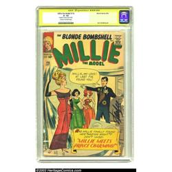 Millie The Model #116 Stan Lee Signature Series (Marvel, 1963) CGC GD- 1.8 Cream to off-white pag...