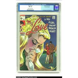 My Love #1 Stan Lee File Copy (Marvel, 1969) CGC FN+ 6.5 Cream to off-white pages....