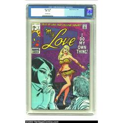 My Love #2 Stan Lee File Copy (Marvel, 1969) CGC VF- 7.5 Off-white pages....