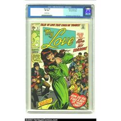 My Love #6 Stan Lee File Copy (Marvel, 1970) CGC VF 8.0 Off-white pages....