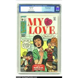 My Love (2nd series) #8 Stan Lee File Copy (Marvel, 1970) CGC VF- 7.5 Off-white to white pages. I...