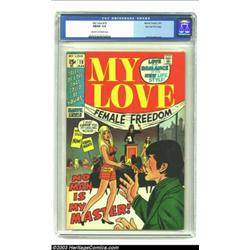 My Love (2nd series) #10 Stan Lee File Copy (Marvel, 1971) CGC FN/VF 7.0 Cream to off-white pages...