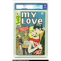 My Love (2nd series) #11 Stan Lee File Copy (Marvel, 1971) CGC VF- 7.5 Off-white pages....