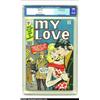 Image 1 : My Love (2nd series) #11 Stan Lee File Copy (Marvel, 1971) CGC VF- 7.5 Off-white pages....