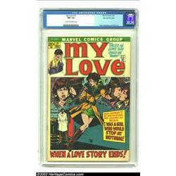 My Love (2nd series) #17 Stan Lee File Copy (Marvel, 1972) CGC FN+ 6.5 Cream to off-white pages....