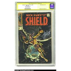 Nick Fury, Agent of SHIELD #6 Stan Lee Signature Series (Marvel, 1968) CGC VG- 3.5 Cream to off-w...