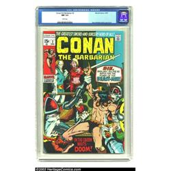 Conan The Barbarian #2 (Marvel, 1970) CGC NM 9.4 White pages....