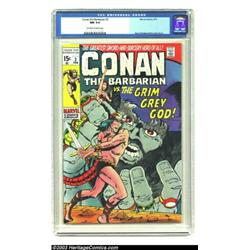 Conan The Barbarian #3 (Marvel, 1971) CGC NM 9.4 Off-white to white pages....