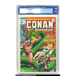 Conan The Barbarian #7 (Marvel, 1971) CGC NM+ 9.6 White pages....
