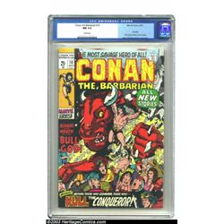 Conan The Barbarian #10 (Marvel, 1971) CGC NM 9.4 White pages. Conan was so successful slicing an...