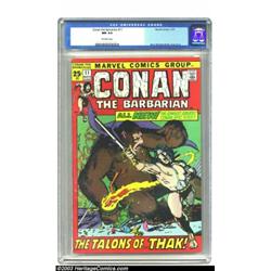 Conan The Barbarian #11 (Marvel, 1971) CGC NM 9.4 Off-white pages. Barry Windsor-Smith continues...