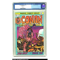 Conan The Barbarian #19 (Marvel, 1972) CGC NM+ 9.6 White pages....