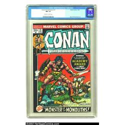 Conan The Barbarian #21 (Marvel, 1972) CGC NM 9.4 Off-white to white pages. This issue boasts of...