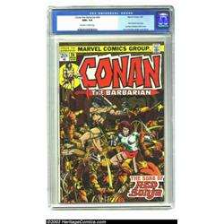 Conan The Barbarian #24 (Marvel, 1973) CGC NM+ 9.6 Off-white to white pages. This is kind of a bi...