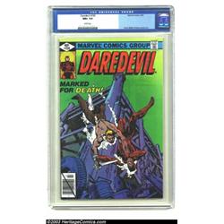 Daredevil #159 (Marvel, 1979) CGC NM+ 9.6 White pages. Here is the second issue of Frank Miller's...