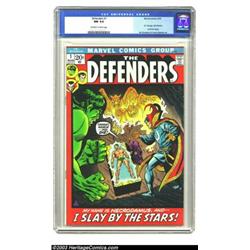 The Defenders #1 (Marvel, 1972) CGC NM 9.4 Off-white to white pages....