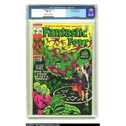 Fantastic Four #110 Green Printing Error variant (Marvel, 1971) CGC NM 9.4 Off-white to white pag...