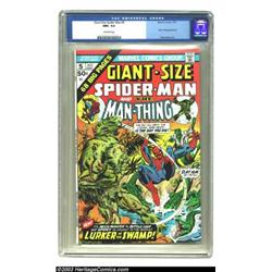 Giant-Size Spider-Man #5 (Marvel, 1975) CGC NM+ 9.6 Off-white pages....