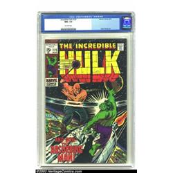 The Incredible Hulk #125 (Marvel, 1970) CGC NM+ 9.6 Off-white pages....