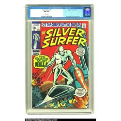 The Silver Surfer #17 (Marvel, 1970) CGC NM 9.4 White pages....