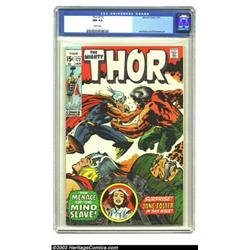 Thor #172 (Marvel, 1970) CGC NM 9.4 White pages. This issue has art from <I>two...