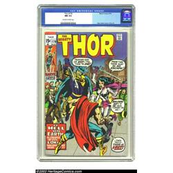 Thor #179 (Marvel, 1970) CGC NM 9.4 Off-white to white pages. Neil Adams provides the cover and J...