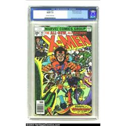 X-Men #107 35 Cent Variant (Marvel, 1977) CGC FN/VF 7.0 Off-white to white pages....